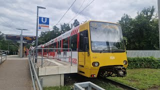 Stadtbahn Stuttgart  Mitfahrt in der U15 von Ruhbank Fernsehturm bis Stammheim im DT8S 4207 [upl. by Sanoj]