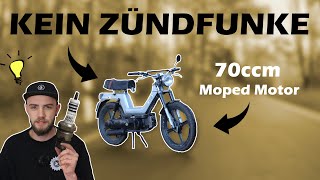 Ein MOFA REPARIEREN  Kein Zündfunke Piaggio Si 70ccm Umbau [upl. by Eniwtna]