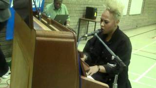 Emeli Sande Sings Heaven At Her Former School [upl. by Odrautse997]