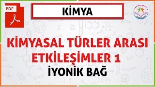 KÄ°MYASAL TÃœRLER ARASI ETKÄ°LEÅÄ°MLER 1 2020 TYT Ä°YONÄ°K BAÄYENÄ° MÃœFREDAT [upl. by Saxon952]