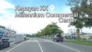 Kota Kinabalu driving Jalan PintasJalan LintasRafflesia Medical MilleniniumJalan Bunga Patuma🚙 [upl. by Forrest242]