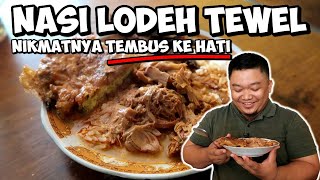 LODEH TEWEL YANG ENAK  Warung Kuning Kalibokor Surabaya [upl. by Elatnahs]