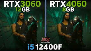 RTX 3060 vs RTX 4060  i5 12400F  Tested in 17 games [upl. by Socem492]