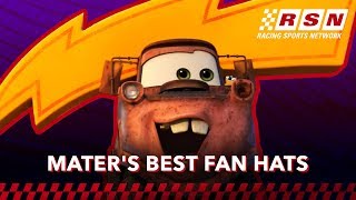 Maters Best Fan Hats in Cars  Racing Sports Network by Disney•Pixar Cars [upl. by Amr]