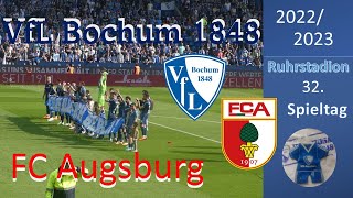 Sieg der Moral VfL Bochum FC Augsburg STADIONVLOG [upl. by Whelan]