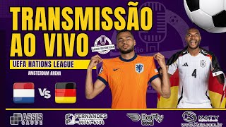 Holanda x Alemanha  Uefa Liga das Nações  Ao Vivo Narração [upl. by Cyma]