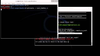 VeilEvasion Executables with Metasploit [upl. by Nelad]