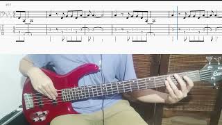 Casa  Gustavo Cerati  Bass cover  Tabs [upl. by Koslo]