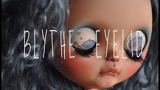 BLYTHE EYELID PAINT 1  Amy the Niffler [upl. by Laverna782]