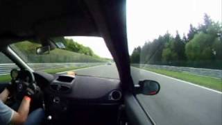 circuit de Spa Francorchamps avec renault sport en Clio 3 RS 2 mai 2010 vs rs [upl. by Akinehs]