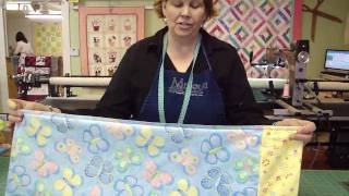 Make an Easy Tube Pillow Case with Jenny Doan of Missouri Star Instructional Video [upl. by Atinuhs]