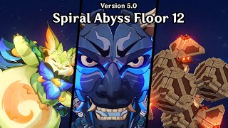 Version 50 Spiral Abyss Floor 12 Genshin Impact [upl. by Llezniuq84]