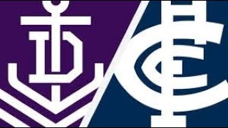 2001 Round 1 Fremantle vs Carlton [upl. by Wylma95]