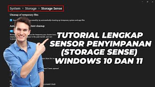 Tutorial Lengkap Penggunaan Sensor Penyimpanan Storage Sense di Windows 10 dan 11 [upl. by Akiemat12]