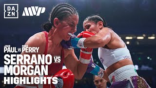 FIGHT HIGHLIGHTS  AMANDA SERRANO VS STEVIE MORGAN [upl. by Viquelia]