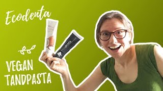 Vegan tandpasta van Ecodenta  de test [upl. by Ginnie]