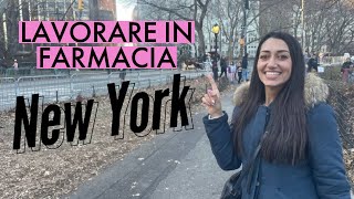 NEW YORK LAVORARE IN FARMACIA 🇺🇸 🧑‍🔬  STIPENDIO E CURIOSITA [upl. by Yelmene]