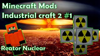 Minecraft Mods  Industrial Craft 2 1  Como fazer um Reator Nuclear  How to make Nuclear Reactor [upl. by Bryant]