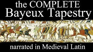 The Entire Bayeux Tapestry With Latin Narration and Ambience [upl. by Nodanrb]