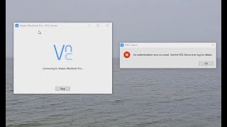 Resolving VNC Viewer quotAn authentication error occurredquot connecting to a Mac [upl. by Folger]