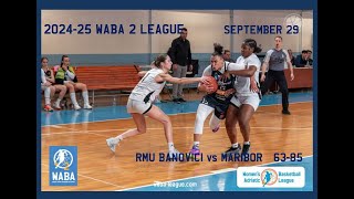 WABA Womens Adriatica Basketball League 2 [upl. by Arawaj]