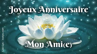 Joyeux anniversaire mon amie [upl. by Lyssa]