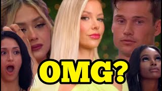 LOVE ISLAND USA CASA AMOR I AM SPEECHLESS OMG SERENA JANA AARON REACTION [upl. by Hiett]