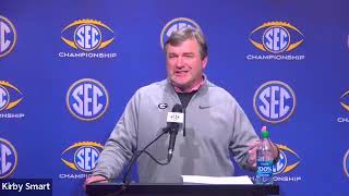 Kirby Smart SEC Championship Thursday Presser  November 30 2023 [upl. by Innaig481]