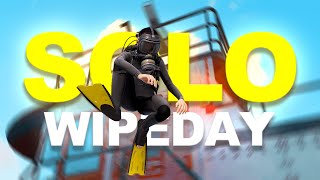 HOW TO THRIVE ON WIPEDAY AS A SOLO  Rust [upl. by Rahab]