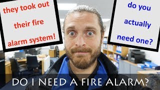 DO I NEED A FIRE ALARM  DAY IN THE LIFE OF AN ELECTRICIAN [upl. by Ynney189]