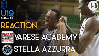 Finali Nazionali U19  CONFORAMA ITALIA VARESE ACADEMY vs STELLA AZZURRA [upl. by Eerahs]