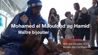 Fabrication de bijoux touareg par Mohamed el Maouloud ag Hamid Filmé par Alexandre Bonche [upl. by Eanal]