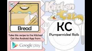 Pumpernickel Rolls  Kitchen Cat [upl. by Sachsse]