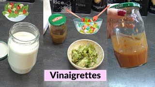 LES VINAIGRETTES MAISON🥗AVEC THERMOMIX [upl. by Neimad]