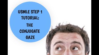 USMLE Step 1 Tutorial  Conjugate Gaze Explained [upl. by Jone]