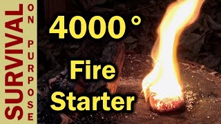 The Best Magnesium Fire Starter For A Surival Kit [upl. by Azrim]