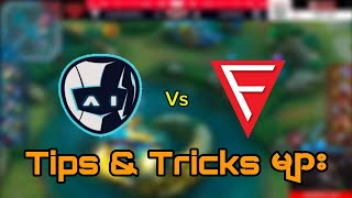 Ai Esports vs Falcon Esports ပွဲစဉ်မှ Tips amp Tricks များ [upl. by Htebazila]