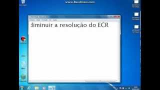 COMO ALTERAR A RESOLUÇÃO DO ECRÃ DO PC [upl. by Evan]