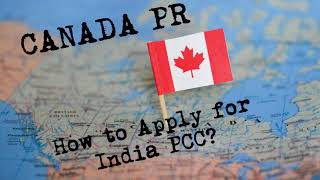 How to Apply for India PCC for Canada PR [upl. by Naples503]