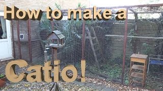 How to build a Catio with tips [upl. by Acinomal]