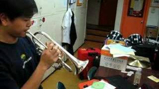 Cornet Solo 短號獨奏  Air in G String Ｇ線上のアリア JS Bach [upl. by Rumery337]