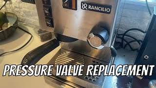 Rancilio Silvia Espresso Machine Pressure Valve Replacement [upl. by Huppert]