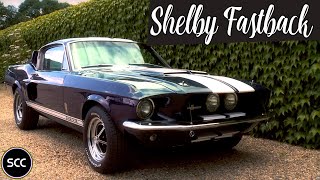 FORD MUSTANG USA FASTBACK SHELBY 500 GT  500GT Tribute 1967  Drive  V8 engine sound  SCC TV [upl. by Ennairda803]