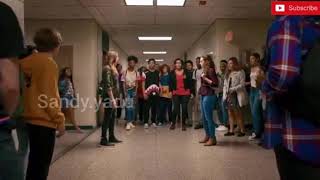 School fight part1 Cobra kai satisfya male version [upl. by Atirat925]