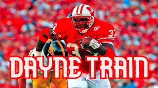 Ron Dayne Wisconsin Career Highlights  quotThe Great Daynequot [upl. by Aruam]