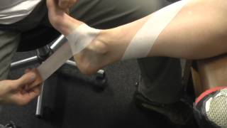 Antipronation taping Leukotape [upl. by Aratahc]