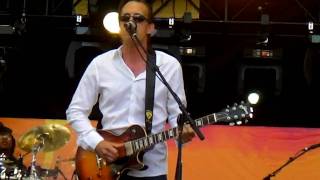 Eric Claptons Crossroads Guitar Festival 2010 Joe Bonamassa Robert Randolph and Pino Daniele [upl. by Acnalb]