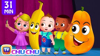 The Fruit Friends Nursery Rhyme with Baby Taku  More ChuChu TV Toddler Learning Videos for Babies [upl. by Meadow]