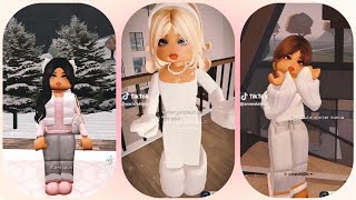 Aesthetic Winter amp Christmas Outfit Codes for Berry Avenue and Bloxburg  Roblox Tiktok Compilation [upl. by Shellans115]