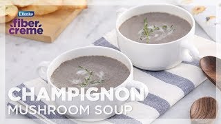 Champignon Mushroom Soup with FiberCreme by Yuda Bustara [upl. by Euhsoj]